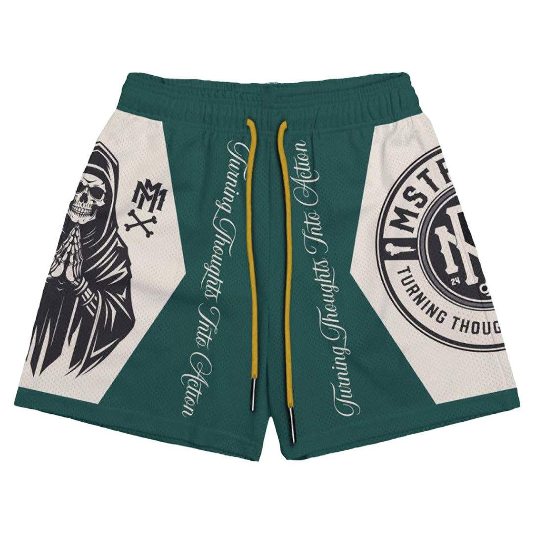 MSTRMXND Shorts | Green